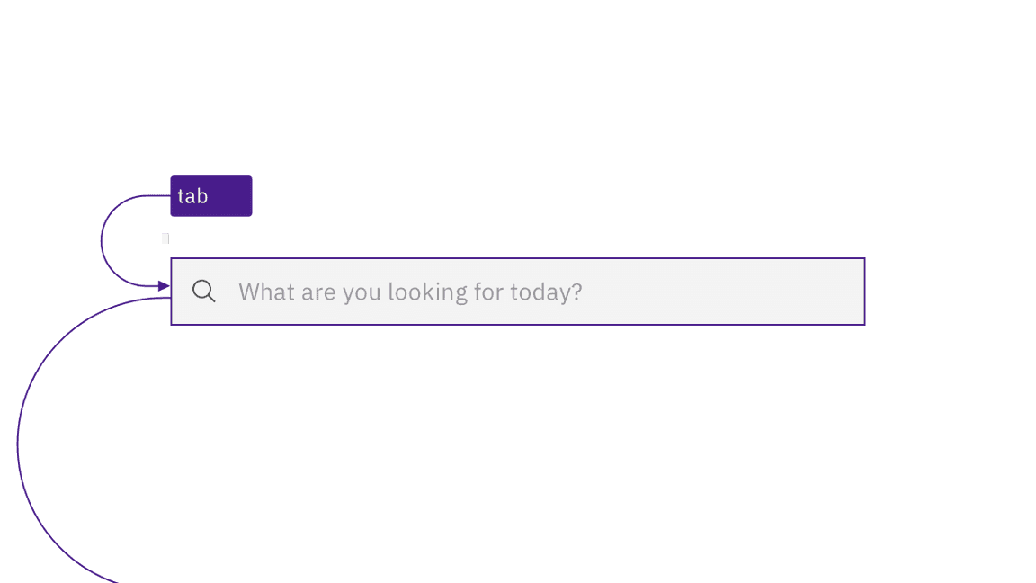 example of search keyboard navigation example of search keyboard navigation